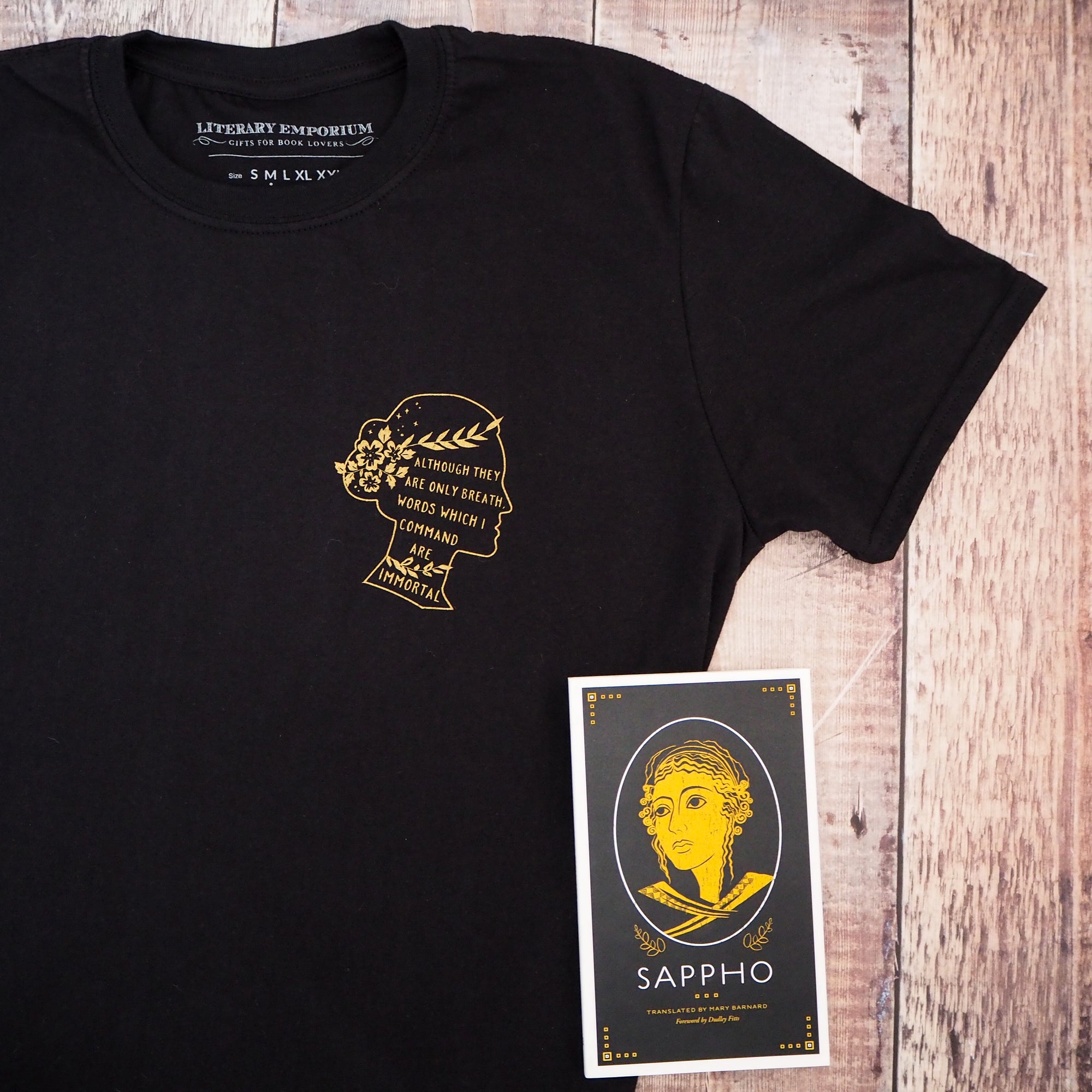 Sappho T-Shirt - Literary Emporium 