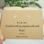 Shakespeare Star Earrings