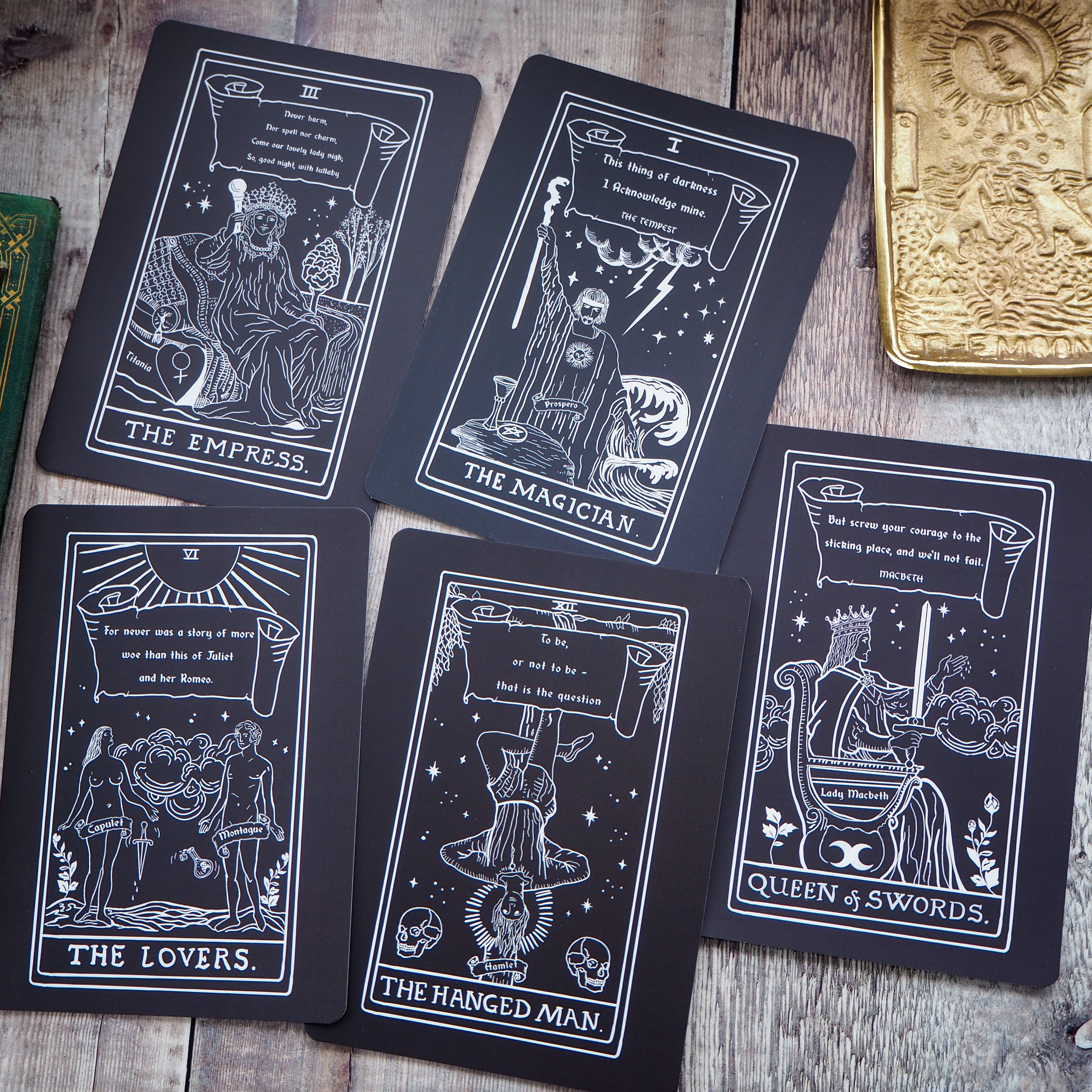 Shakespeare Tarot Collection Mini Print Collection