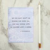 Shakespeare 'Dreams' Postcard - Literary Emporium 