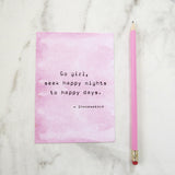 Shakespeare 'Go Girl' Postcard - Literary Emporium 