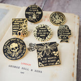 Shakespeare's Heroines Enamel Pin Set