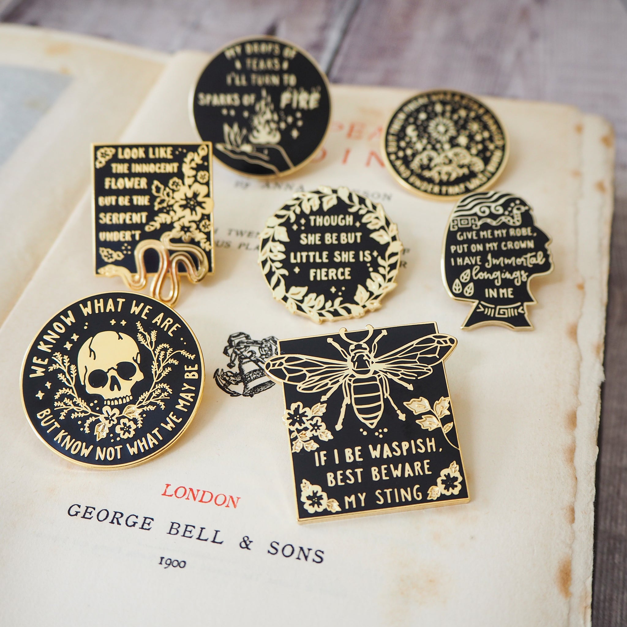 Enamel Pin Set