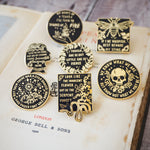 Shakespeare's Heroines Enamel Pin Set