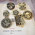 Shakespeare's Heroines Enamel Pin Set