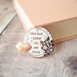 Sylvia Plath Enamel Pin - Women Poets Collection