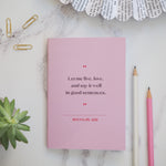 Sylvia Plath - Women Writers Pocket Notebook - Literary Emporium 