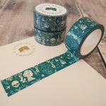 Teal Washi Tape - Literary Emporium Ltd