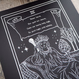 Titania Tarot Card Mini Print - The Empress - Shakespeare Tarot Collection
