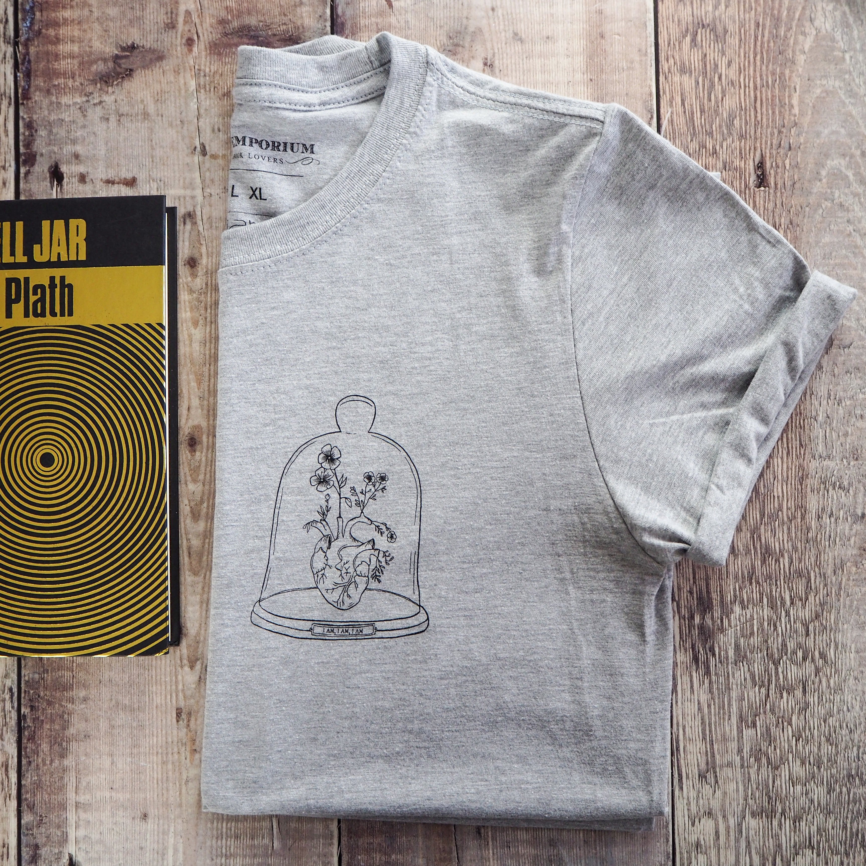 Sylvia Plath Charity T-Shirt - Literary Emporium 