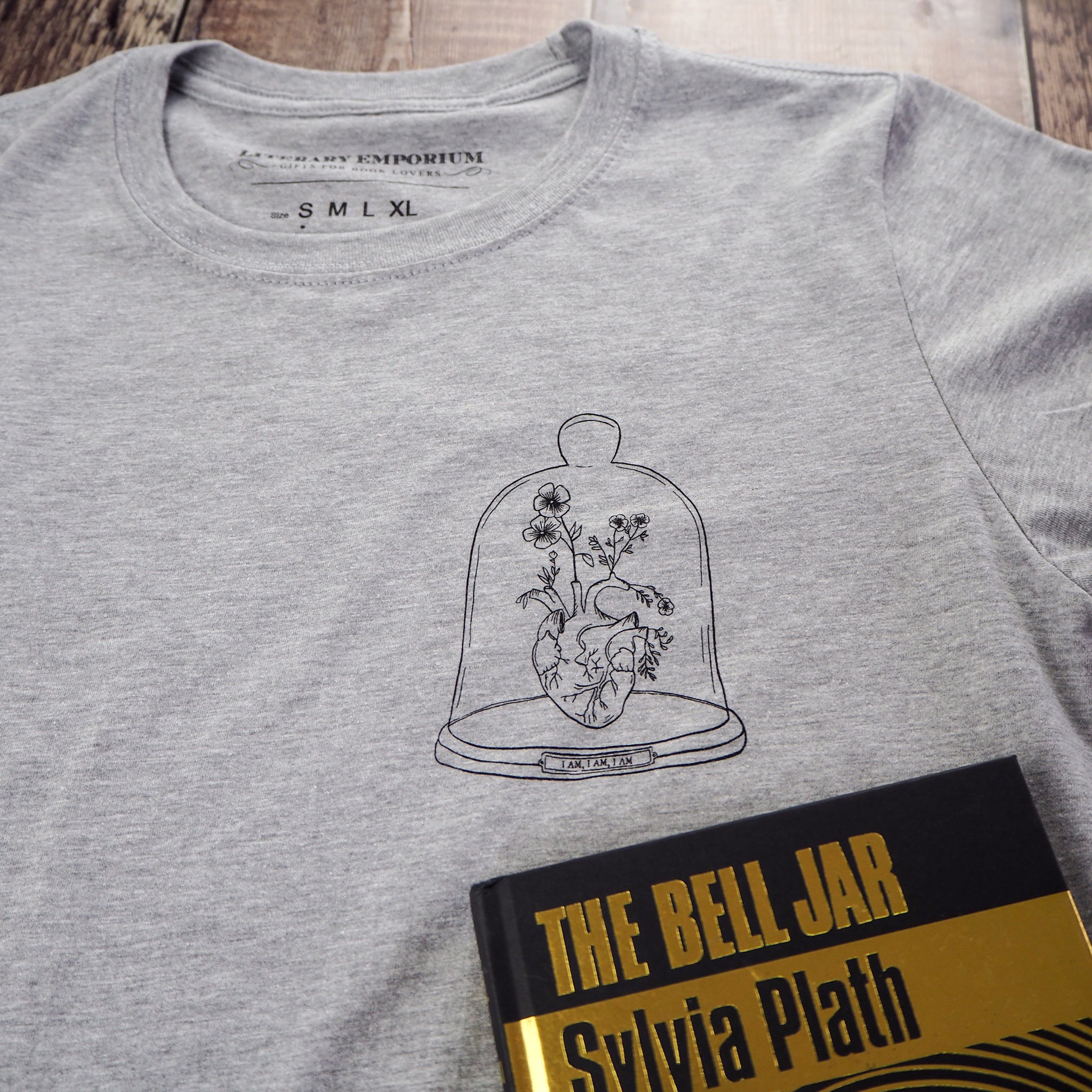 Sylvia Plath Charity T-Shirt - Literary Emporium 