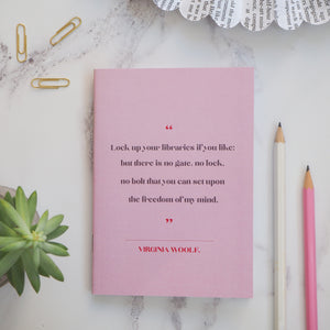 Virginia Woolf - Women Writers Pocket Notebook - Literary Emporium 