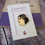Virginia Woolf Enamel Pin - Literary Emporium 