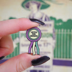 Votes for Women Rosette Enamel Pin - Votes for Women Collection - Literary Emporium 