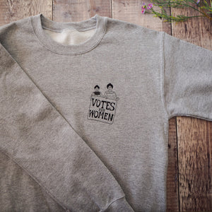 Votes for Women Sweatshirt - Literary Emporium 