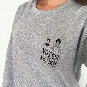 Votes for Women Sweatshirt - Literary Emporium 