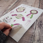Votes for Women Vinyl Sticker Sheet - Literary Emporium 