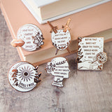 Women Poets Enamel Pin Set
