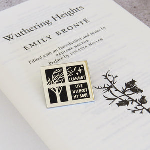 Wuthering Heights Enamel Pin - Gothic Literature Collection - Literary Emporium 