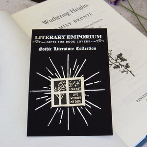 Wuthering Heights Enamel Pin - Gothic Literature Collection - Literary Emporium 